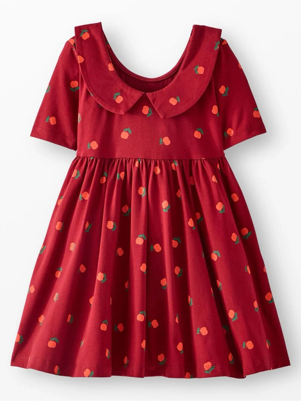 Hanna Andersson Collared Skater Dress with Pockets